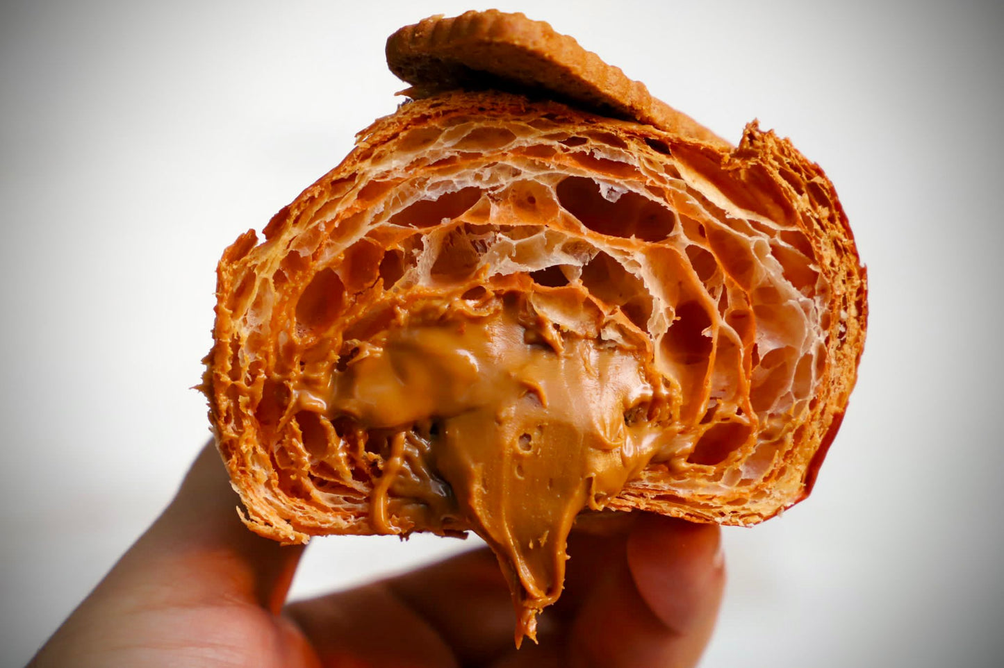 Vegan Cookie Butter Croissant