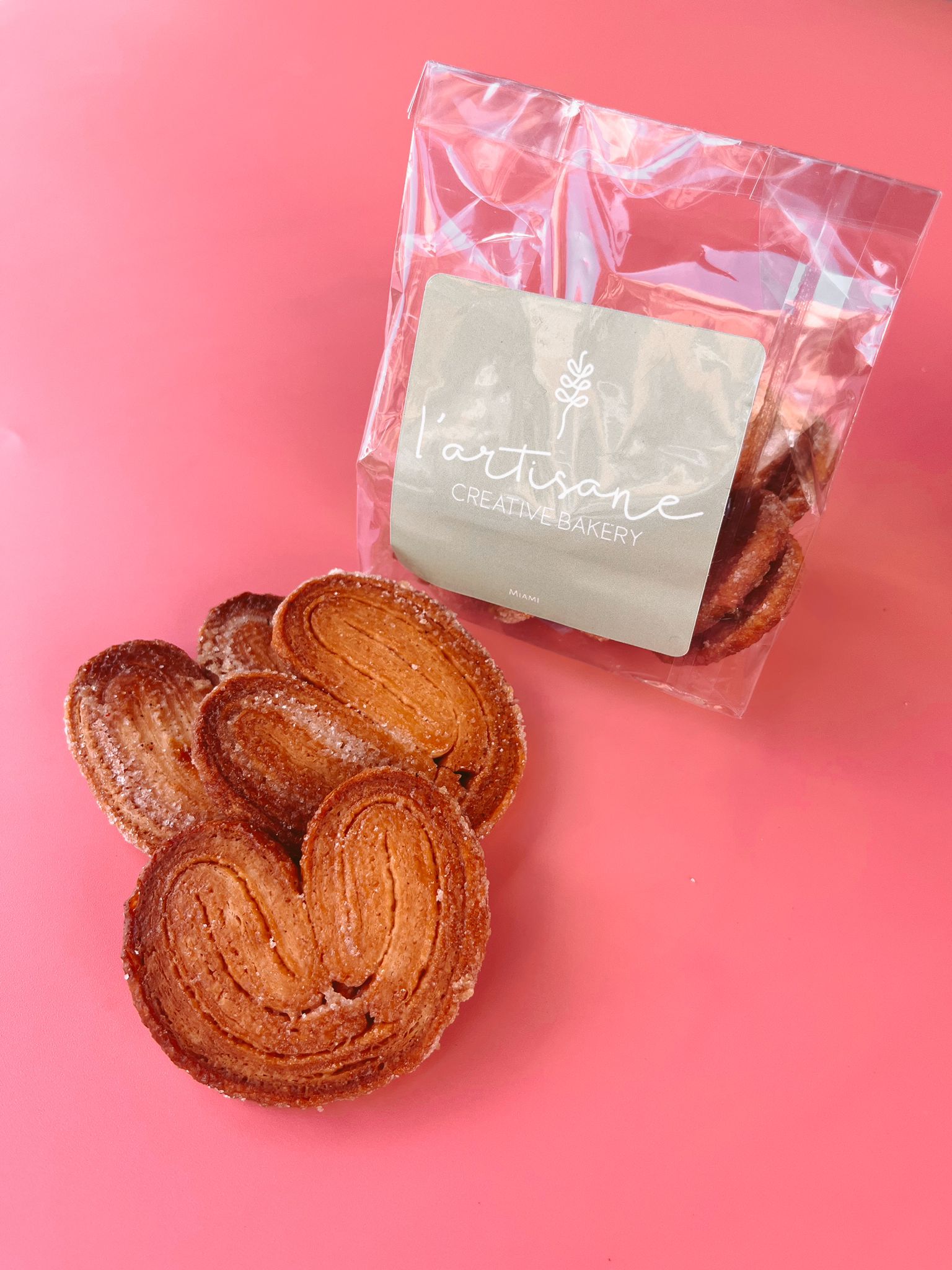 Plant-based Vegan French Palmier from L'Artisane Creative Bakery - Shop Now
