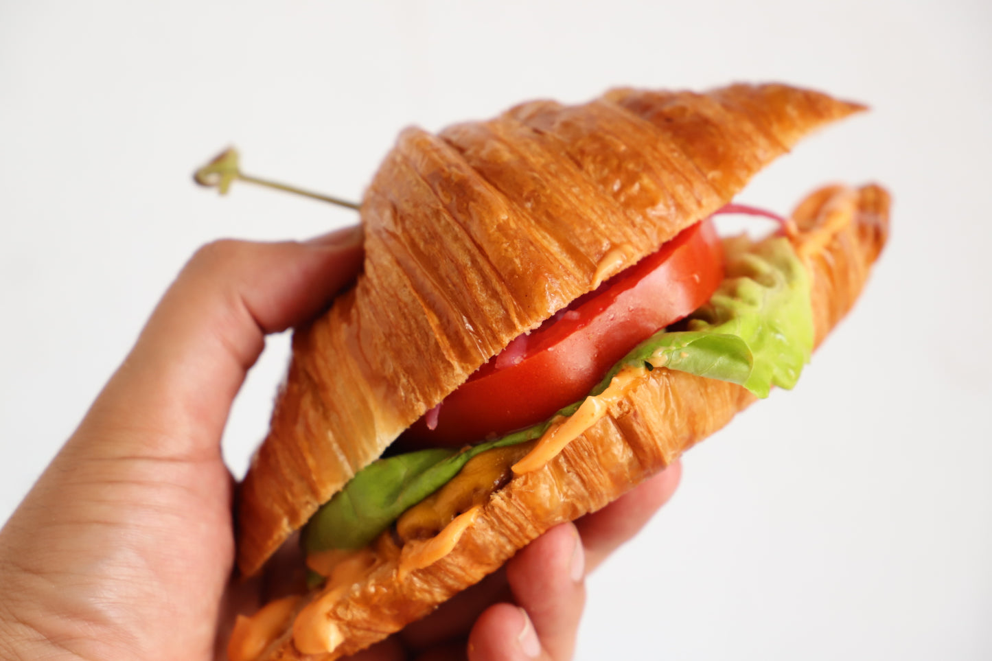 The Vegan Plain Croissant Box: Artisanal Baked Goodness